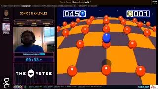 Sonic 3 & Knuckles en 1:03:49 (All Emeralds (Sonic)) [SGDQ20]