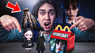 GECE 3'te MCDONALDS'DAN WEDNESDAY ADDAMS HAPPY MEAL MENÜSÜ SİPARİŞ ETMEYİN !! (Canlandı ve Saldırdı)