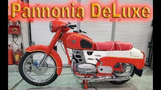 Pannonia DeLuxe TLB 250. Люксовый вариант всем знакомой Паннонии. Реставрация Ретроцикл