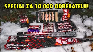 ODPAL DUMBUM efektové PYROTECHNIKY!! 💀| speciál za 10K subs!