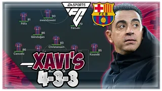 Replicate Xavi's Barcelona Tactics in FC24