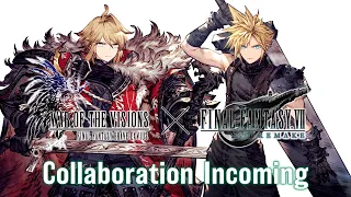 WOTV FFBE × FINAL FANTASY VII REMAKE Collaboration Incoming!