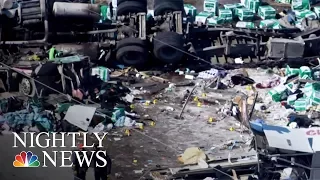 At Least 15 Dead After Canadian Junior Hockey Team’s Bus And Truck Collide | NBC Nightly News