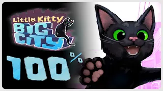 Little Kitty Big City – Full Game 100% Walkthrough – All Achievements