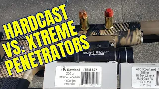 Hardcast vs Xtreme Penetrators 460 Rowland Comparison From Underwood