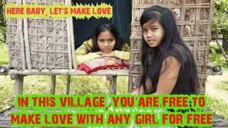 small house for girls to make out. rituals of the Cambodian Kreung tribe