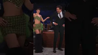 DUA LIPA on Jimmy Fallon - The Tonight Show | Doing the dance, talking Service 95