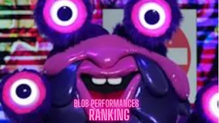 Blob Performances Ranking (Masked Singer UK)