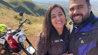 PRIMEIRO PASSEIO COM A ROYAL ENFIELD SCRAM 411.