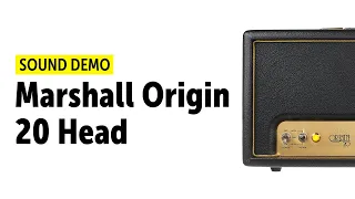 Marshall Origin 20 Head Sound Demo (no talking)