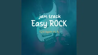 Easy Rock pop jam track in A