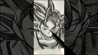 How To Draw Goku's Left Eye✍️📓
