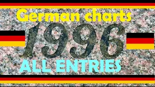 German Singles Charts 1996 (All songs)