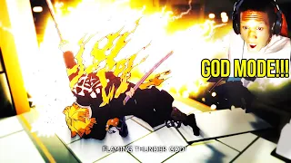 ZENITSU GOES GOD MODE!!? ZENITSU VS KAIGAKU FAN-ANIMATION (REACTION)