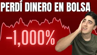 Mi PEOR ERROR de Inversión | Perdí MUCHO dinero en estas DOS inversiones EVÍTALOS!🔴⚠️