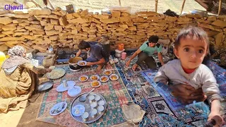 Authentic Iranian Nomad Lunch: Stew for Nomads - Traditional Cooking Experience 🍲