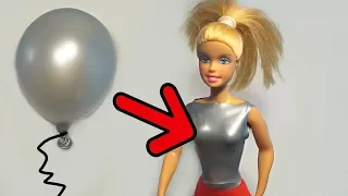 DIY 👚 - Top doll clothes // balloon t-shirt // do it yourself