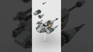 LEGO Star Wars - Mandalorian N-1 Starfighter- Speed Build!