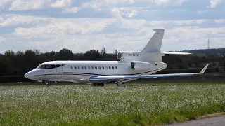 Maltese Swan | Albinati Aviation Dassault Falcon 7X 9H-GSWAN close-up