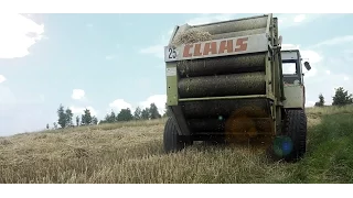 Żniwa 2k16& Prasowanie2k16 [Zetor7211&Claas Rollant] MF-507 Go-Pro Oglądaj w HD