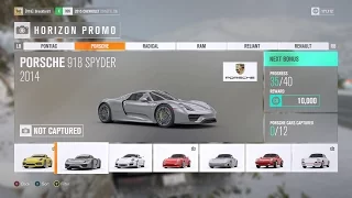 Forza Horizon 3 - PORSCHE 918 SPYDER! AND MORE! - (HD)