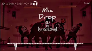 [8D] BTS - MIC Drop (Steve Aoki Remix - Full Length Edition)【WEAR HEADPHONES🎧🎶🔊】{download link}