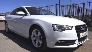 2015 Audi A5 Coupe 1.8TFSI (170). Обзор (интерьер, экстерьер, двигатель).