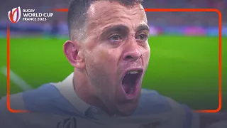 Emotional Argentina anthem ahead of All Blacks semi-final| Rugby World Cup 2023