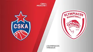 CSKA Moscow - Olympiacos Piraeus Highlights | Turkish Airlines EuroLeague, RS Round 12