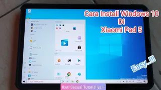 Tutorial Cara Install Windows 10 Di Xiaomi Pad 5