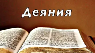 Библия. Деяния святых Апостолов. Новый Завет. Без музыки.