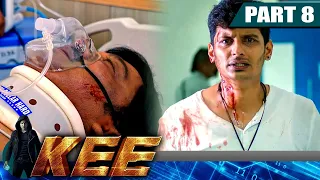 Kee - Part - 8 | Superhit Tamil Hindi Dubbed Thriller Movie | Jeeva, Nikki Galrani, Anaika Soti