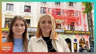 We headed to the West End for dinner and The Mousetrap | #BackOnStage Vlog