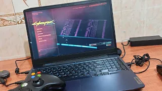 Lenovo Ideapad Gaming 3 15IMH05. Распаковка и тест в игре Cyberpunk 2077.