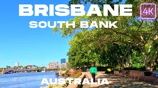 Brisbane South Bank Walking Tour | 4K Australia | 13 May 2024 | UHD 60fps