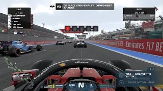 F1 2021 Grid Start Glitch OP