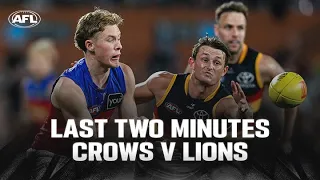 Last Two Minutes: Adelaide v Brisbane | Round 9, 2024 | AFL