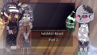 NAJ!AU React //My AU //Paperfresh/Errorink //Part 2 (Part 3 soon)