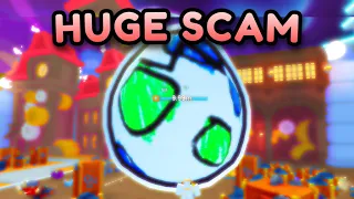 The NEW GIANT EXCLUSIVE EGG EVENT Is A HUGE SCAM.. (Pet Sim 99)