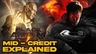 Black Adam Mid-Credit and Ending Explained! | Man of Steel 2 Confirmed | @AGMEDIANEWS