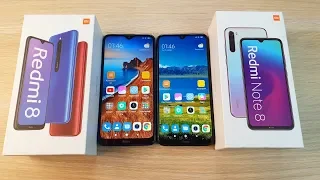 REDMI 8 VS REDMI NOTE 8 - ЕСТЬ ЛИ РАЗНИЦА? ПОЛНОЕ СРАВНЕНИЕ!