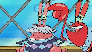 Happy Father's Day from Old Man Jenkins and Mr. Krabs