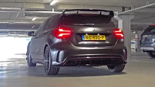 Mercedes-Benz A45 AMG Exhaust SOUNDS! Bunch of REVS, Accelerations & More!