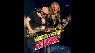 Joel Hoekstra jams 'Going Down' with Joe Satriani and his band