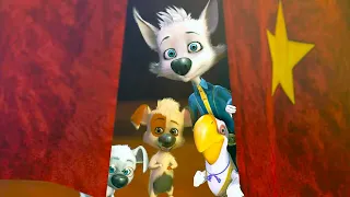 Белка и Стрелка 🐶 Впервые на арене 🐕 Поучительный мультфильм для детей