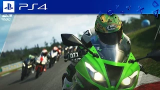 🎮 Ride Demo (PS4) — Начало игры (с комментариями) ᴴᴰ 1080p