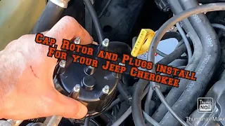 Rotor, Spark Plugs and Distributor Cap..oh my. Maintain your jeep cherokee xj