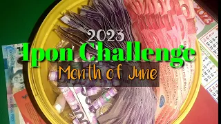 Ipon Challenge 2023 (June)       #iponchallenge #alkansya #ipongoals #savingschallenge #money #coin