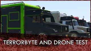 GTA Online: Terrorbyte And Drone Weapons Test