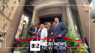 NYC landmark Delmonico's reopens after 3-year pandemic closure